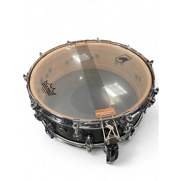 Used Mapex 14X5 BLACK PANTHER DESIGN LAB EQUINOX Walnut Drum