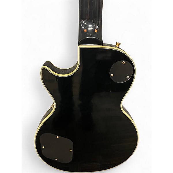 Used Epiphone Les Paul Custom Ebony Solid Body Electric Guitar