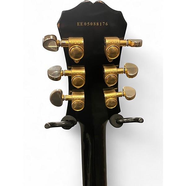 Used Epiphone Les Paul Custom Ebony Solid Body Electric Guitar