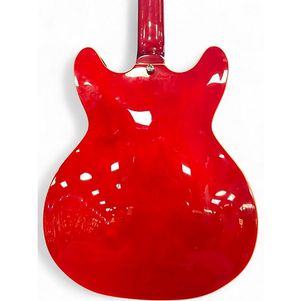 Used Grote Jazz Candy Apple Red Hollow Body Electric Guitar