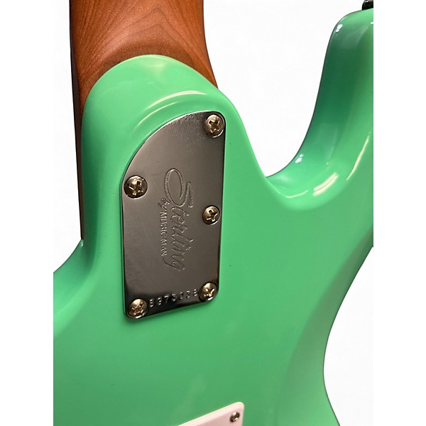 Used Sterling by Music Man Cutlass Plus Seafoam Green Solid Body Electric Guitar