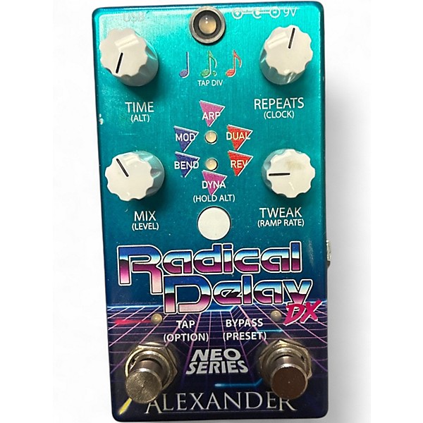 Used Alexander radical delay Effect Pedal