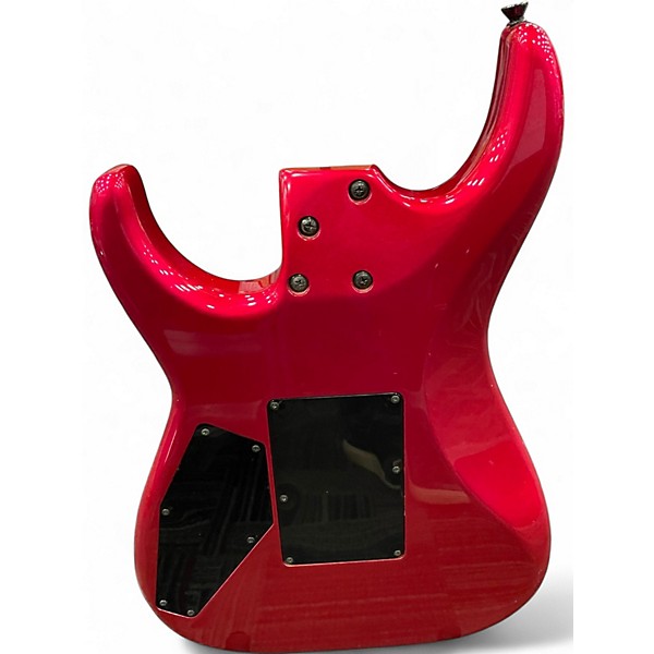 Used 48 St Custom Guitars 80'S 48 ST CUSTOM GUITARS Chrome Red Metallic Solid Body Electric Guitar