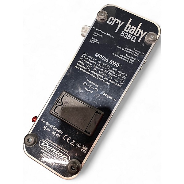 Used Dunlop 535Q Cry Baby Multi-Wah Effect Pedal