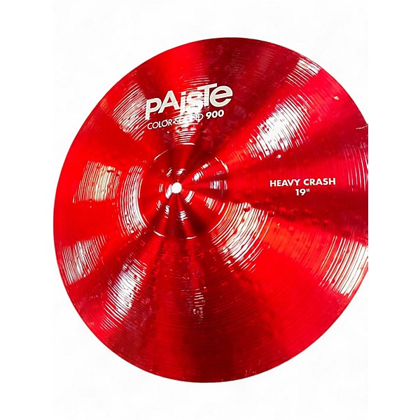 Used Paiste 19in Color Sound 900 Heavy Crash Cymbal
