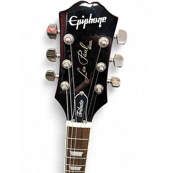 Used Epiphone Les Paul Tribute Plus Heritage Cherry Sunburst Solid Body Electric Guitar