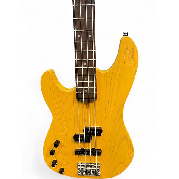Used Sire p6 left handed satin natural Electric Bass Guitar