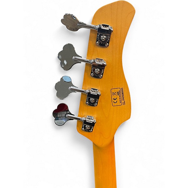 Used Sire p6 left handed satin natural Electric Bass Guitar