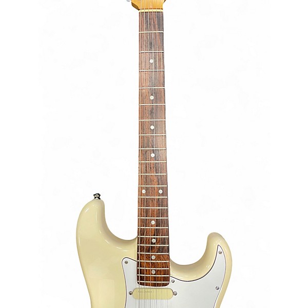 Used Squier STRAT CREAM Solid Body Electric Guitar