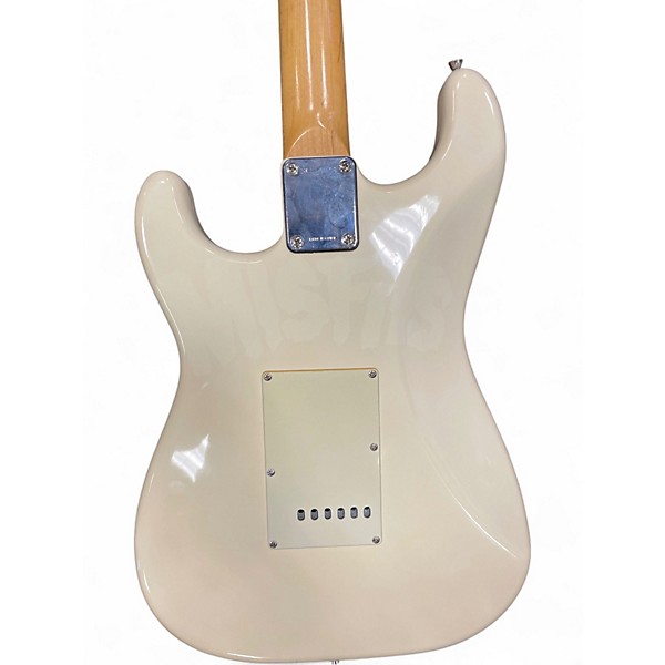 Used Squier STRAT CREAM Solid Body Electric Guitar