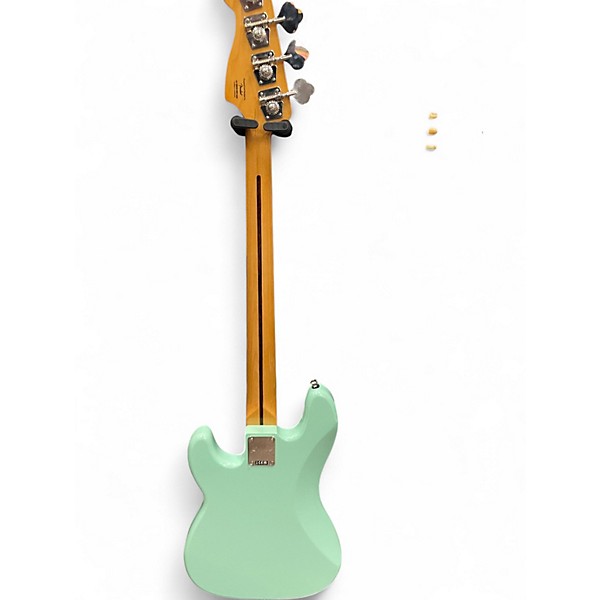 Used Squier Classic Vibe 1970S Precision Bass Surf Green Electric Bass Guitar