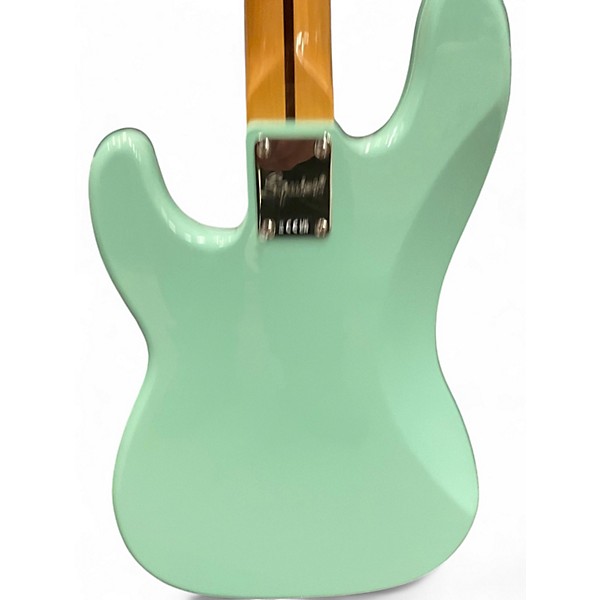Used Squier Classic Vibe 1970S Precision Bass Surf Green Electric Bass Guitar