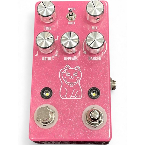 Used JHS Pedals LUCKY CAT DELAY Effect Pedal