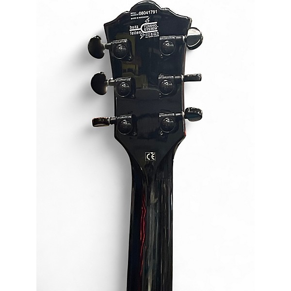 Used Washburn WI-45 Black Solid Body Electric Guitar
