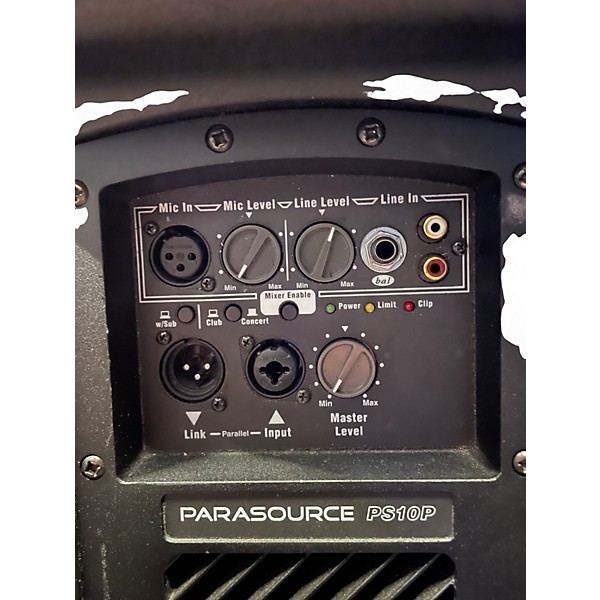 Used Yorkville PARASOUND PS10P Powered Speaker