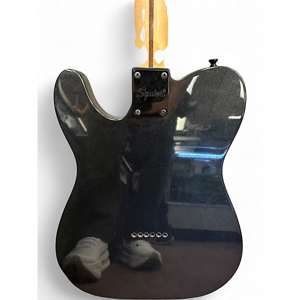 Used Squier Affinity Telecaster HH Metallic Black Solid Body Electric Guitar