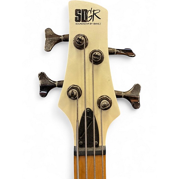 Used Ibanez SR300M White Electric Bass Guitar