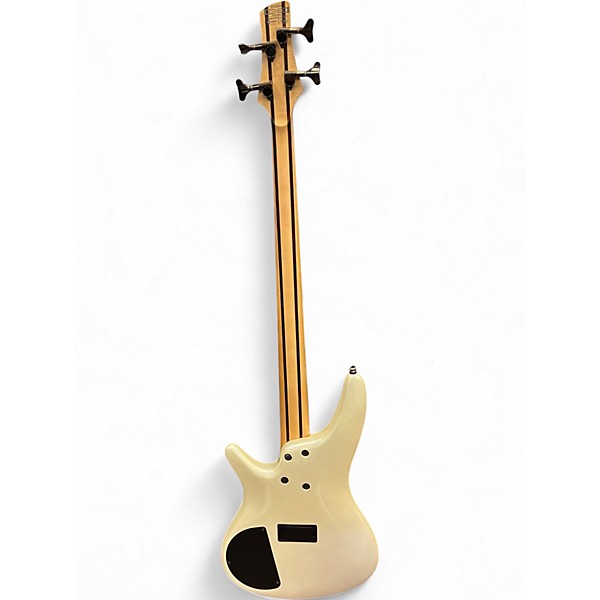 Used Ibanez SR300M White Electric Bass Guitar