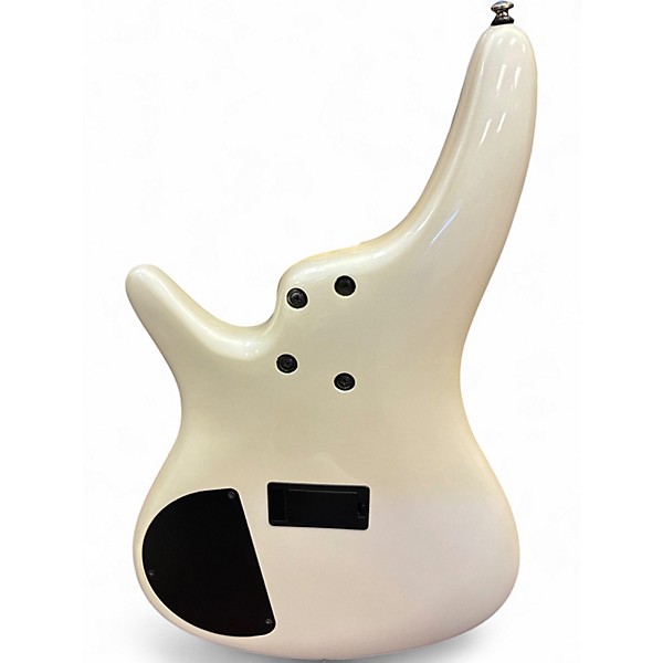 Used Ibanez SR300M White Electric Bass Guitar