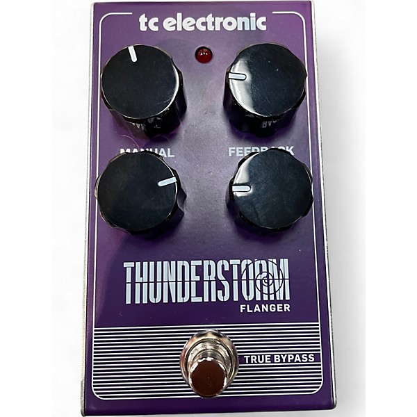 Used TC Electronic Thunderstorm Flanger Effect Pedal