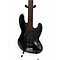 Used 2000 Fender Standard Fretless Jazz Bass Black Electric Bass Guitar
