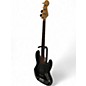 Used 2000 Fender Standard Fretless Jazz Bass Black Electric Bass Guitar