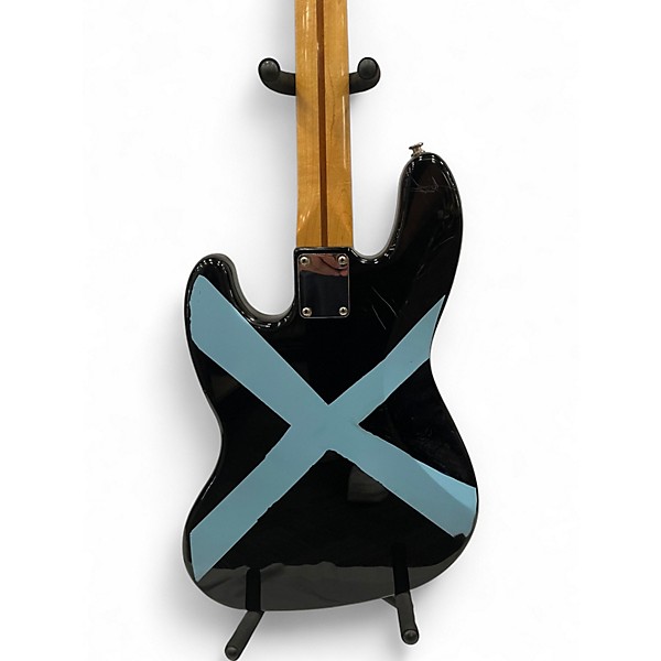 Used 2000 Fender Standard Fretless Jazz Bass Black Electric Bass Guitar