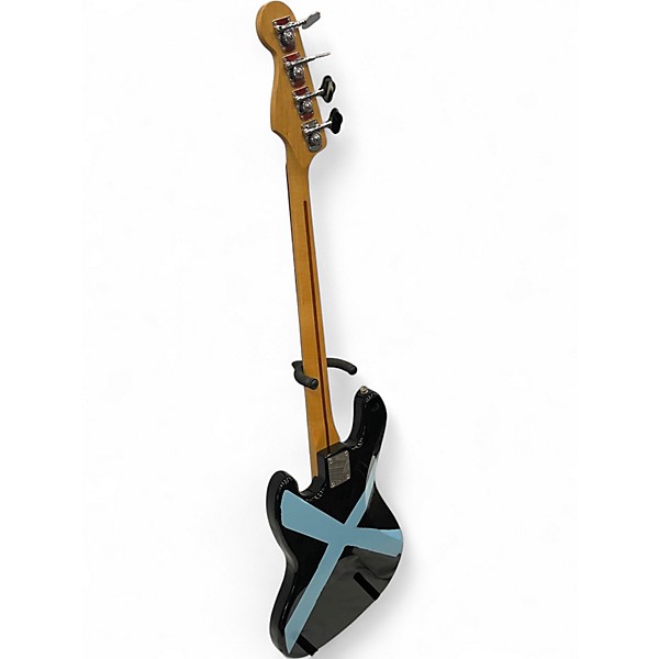 Used 2000 Fender Standard Fretless Jazz Bass Black Electric Bass Guitar