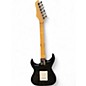 Used Guitar Works Double Cutaway Black Solid Body Electric Guitar