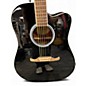 Used Fender fa125ce Black Acoustic Guitar