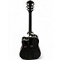 Used Fender fa125ce Black Acoustic Guitar
