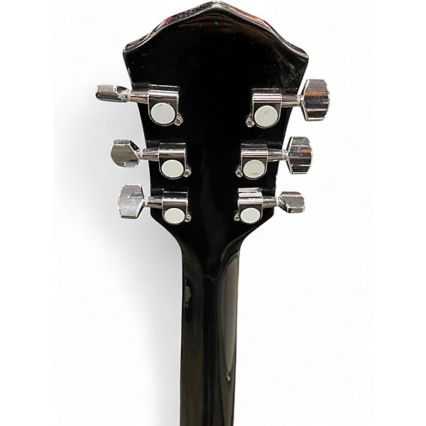 Used Fender fa125ce Black Acoustic Guitar