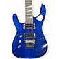 Used 2013 Jackson SL2H Left Handed TRANS BLUE Electric Guitar