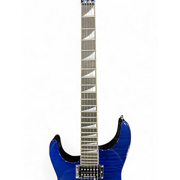 Used 2013 Jackson SL2H Left Handed TRANS BLUE Electric Guitar