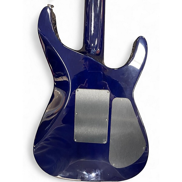 Used 2013 Jackson SL2H Left Handed TRANS BLUE Electric Guitar