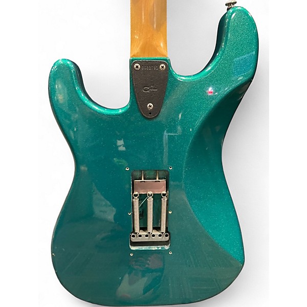 Vintage 1992 G&L USA Legacy emerald blue Solid Body Electric Guitar