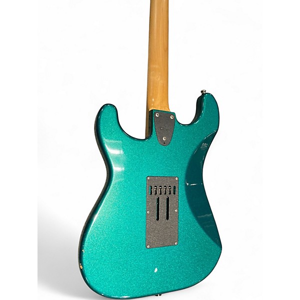 Vintage 1992 G&L USA Legacy emerald blue Solid Body Electric Guitar