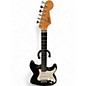 Used Squier  STRATOCASTER Black Solid Body Electric Guitar thumbnail
