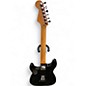Used Squier  STRATOCASTER Black Solid Body Electric Guitar
