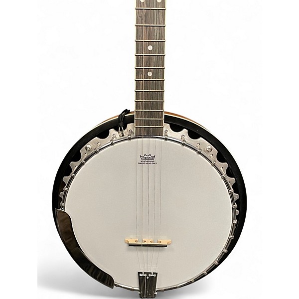 Used Washburn B9 5 String Natural Banjo