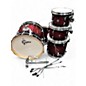 Used Gretsch Drums 5 Piece Catalina Maple Dark Cherry Burst Drum Kit thumbnail