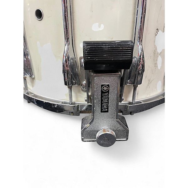 Used Yamaha 14X12 MS8014 Marching Antique White Drum