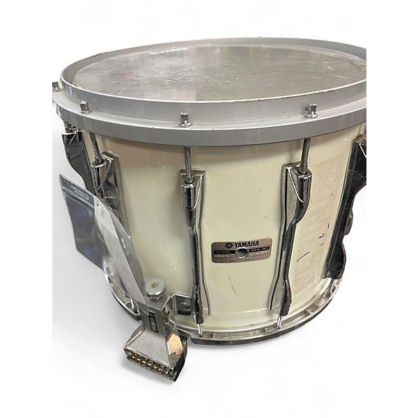 Used Yamaha 14X12 MS8014 Marching Antique White Drum