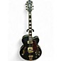 Used Ibanez AF75GBKF black flat Hollow Body Electric Guitar thumbnail