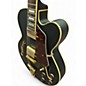 Used Ibanez AF75GBKF black flat Hollow Body Electric Guitar