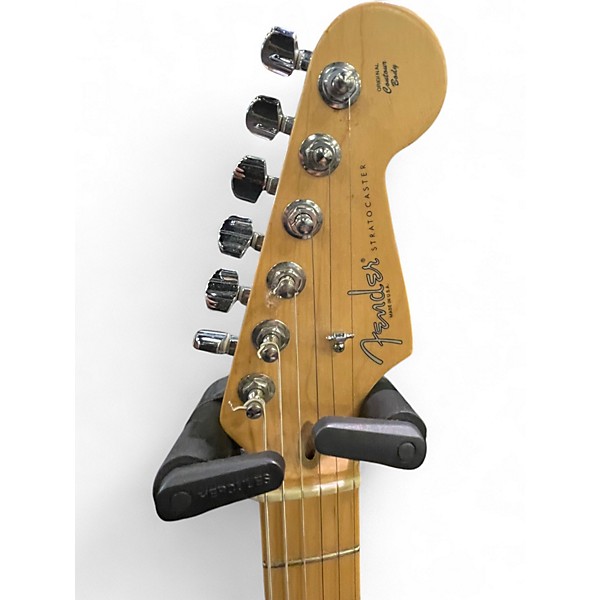 Used 2006 Fender American Standard Stratocaster 2 Tone Sunburst Solid Body Electric Guitar