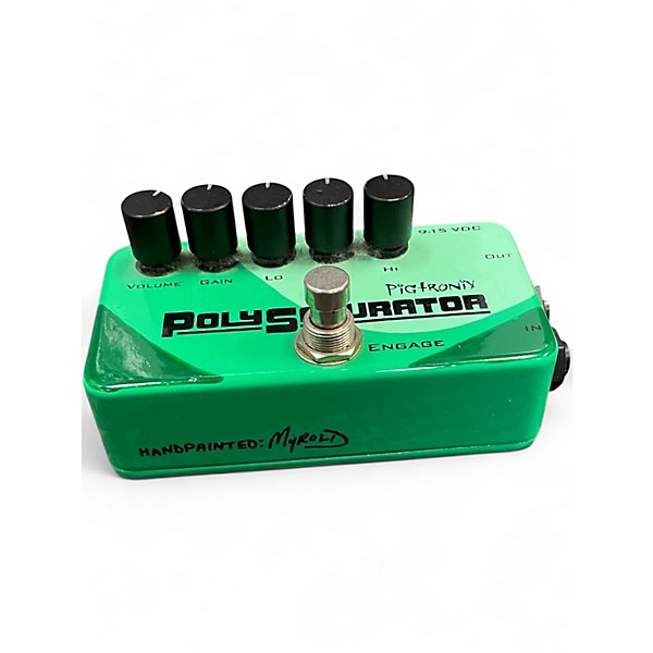 Used Pigtronix Polysaturator Overdrive Effect Pedal