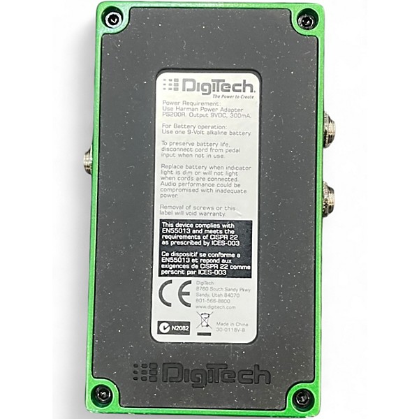 Used DigiTech DBM Bad Monkey Overdrive Effect Pedal