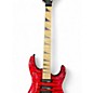 Used Jackson JS34Q Dinky TRANS RED Solid Body Electric Guitar