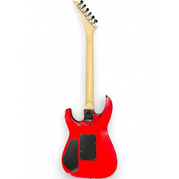 Used Jackson JS34Q Dinky TRANS RED Solid Body Electric Guitar